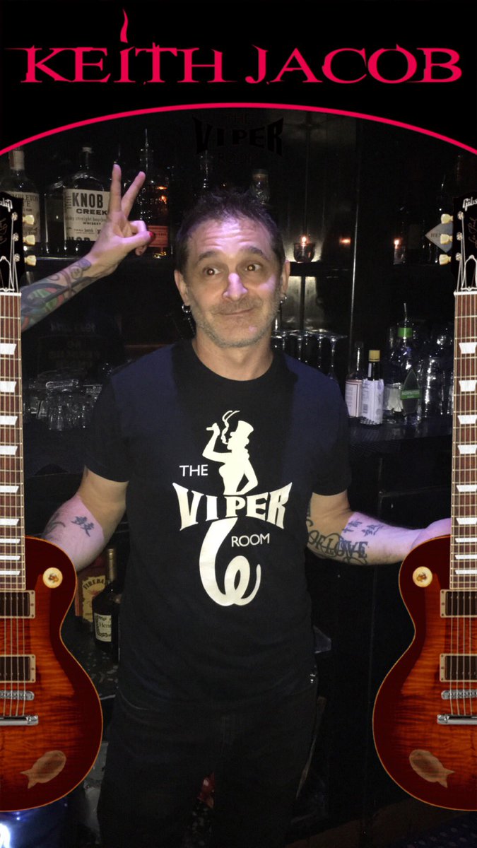 everybody's having a good time on a Saturday night with @keithjacob0303 at the Viper Room on Sunset Blvd #viperroom