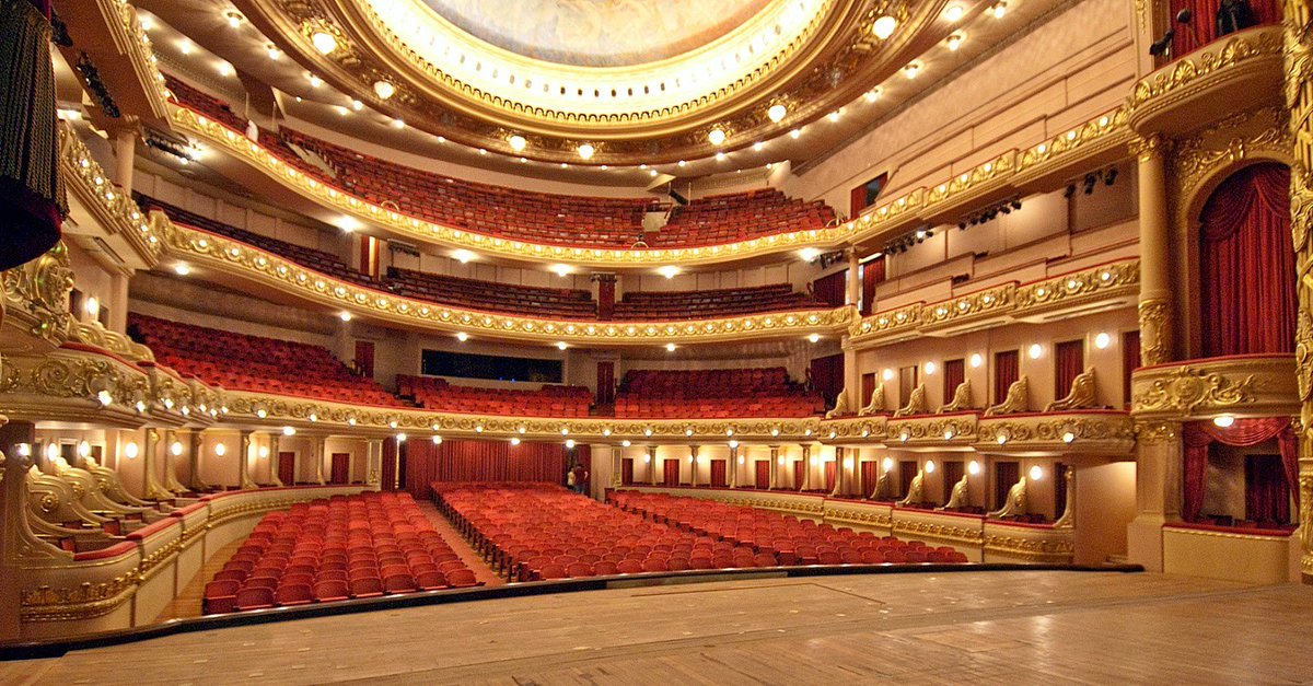 Teatro Municipal (Municipal Theatre) of Rio de Janeiro, BRAZIL. Inaugurated in 1909, as a Republican symbol.