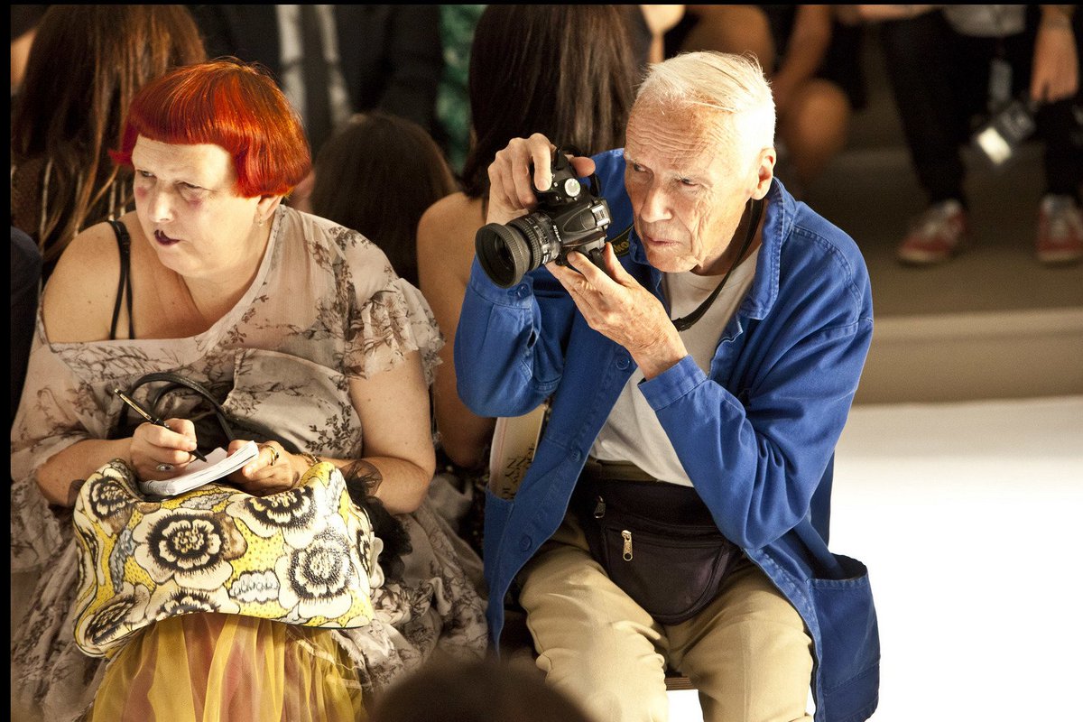 hahenry's tweet photo. The world just lost the hardest working most prolific, humblest taste-making photographer #BillCunningham https://t.co/kz4MoxQvbh