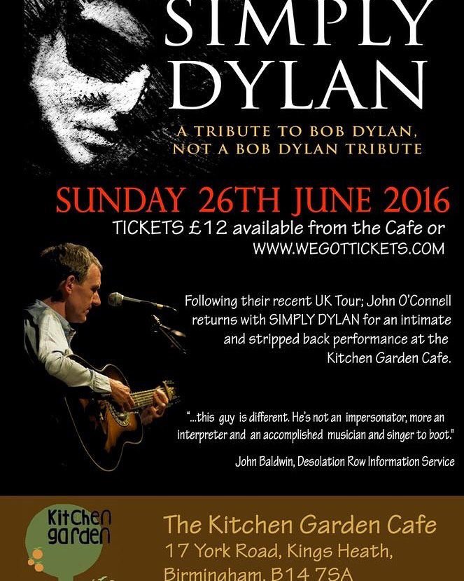 Can't wait to play with <a href="/johnpig/">John O'Connell</a> and <a href="/simplydylanband/">Simply Dylan</a> TONIGHT at <a href="/KitchenGarden3/">Kitchen Garden Cafe</a>. Come down if you're in BIRMINGHAM!