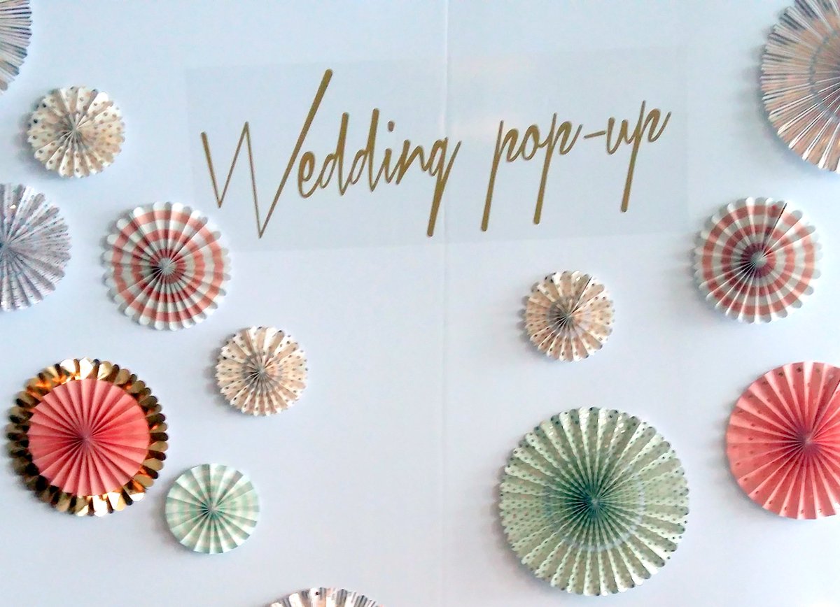 La Wedding Pop Up c'est l'event mariage à voir ce dim 26 juin au 4 rue Rampon Paris 11ème. #WeddingPOPUP #mariage