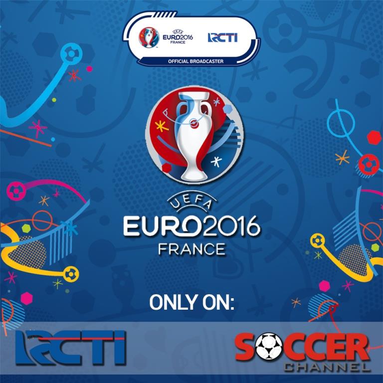 OfficialRCTI's tweet photo. Pertandingan EURO 2016 hanya bisa disaksikan di RCTI dengan antena UHF atau Soccer Channel saluran 101 Indovision. https://t.co/NqFqbNwqfw