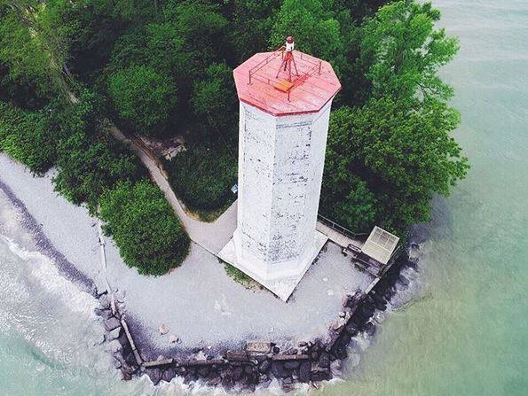 ExploringCanada's tweet photo. 온타리오에서 두 번째로 오래된 등대라고 합니다. Presqu'ile Provincial Park라고 들어보셨나요? #NorthumberlandCounty #온타리오 주
사진: juztinhenry via IG https://t.co/fqoVtjw4sQ