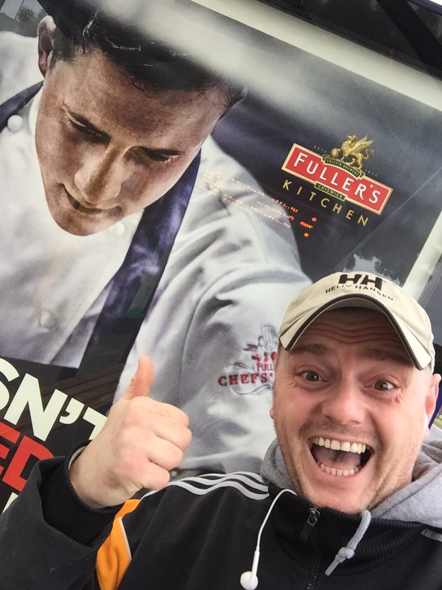 JohnnyAFJ's tweet photo. Look who I saw on my way into work #posterboy https://t.co/bSe23A5xqf