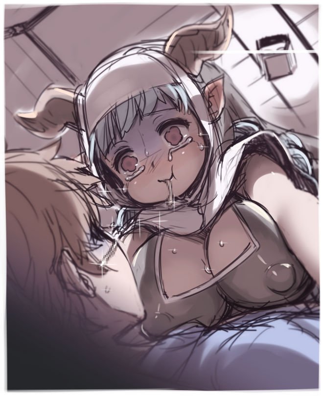 「酔った勢いでグランきゅん押し倒したところまでは覚えてるにゃ…」 