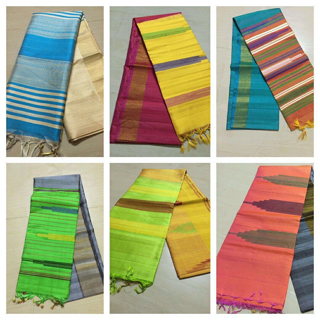 JUTE SILK SAREES 
Price on Request