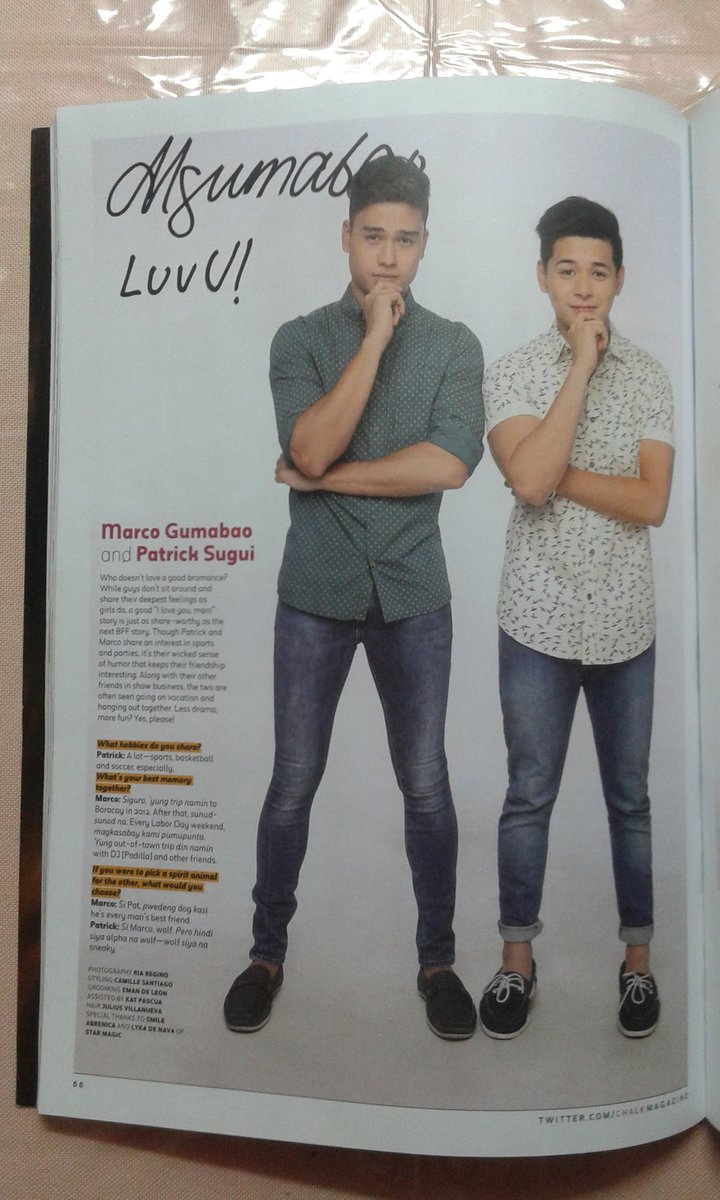 yenyen_09's tweet photo. "Luv U!" Luv U too, Mr. Gumabao. β€ @marcogumabao π @patsugui , pasign din ako please?π #ChalkMag #JuneJuly #BFFGoals https://t.co/xV9LRR5EKN