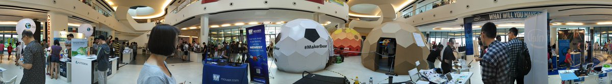 It was a fabulous two days at #SGMakerFaire! Just an hour plus to go. Have you seen all the showcases? #MakerFaire