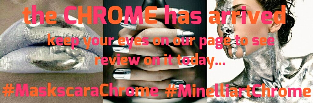 minelliart's tweet photo. So the Chrome Dust has just arrived on my nail desk, will post as we play. #MaskscaraChrome #MinelliartChrome https://t.co/bmZRvxZBpV