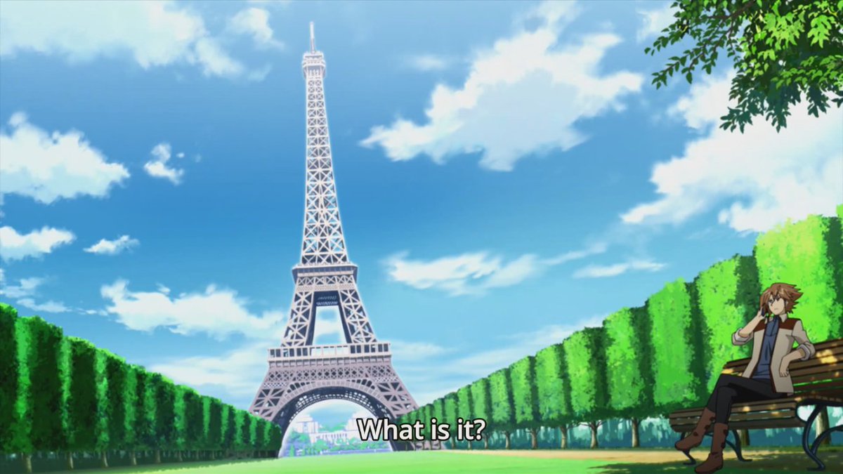 monikaaa131's tweet photo. Kai with Eiffel Tower for @Natti159 ;) #CardfightVanguardG #CFVG #CFV_G #StrideGate https://t.co/EFK7LS3ade