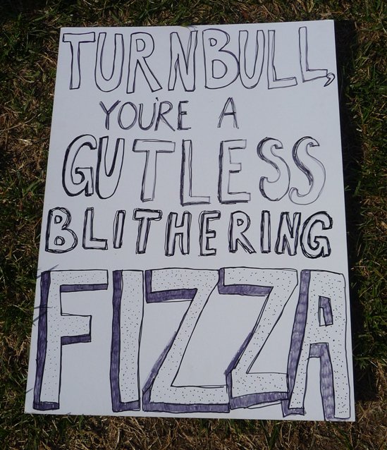 FierceDinosaur's tweet photo. #ClimateFizza Just a couple more photos from today's great rally. https://t.co/UgT2SmkZjw