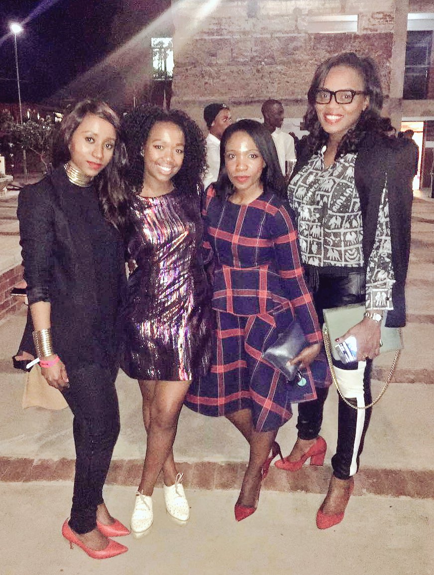 noxbloom's tweet photo. African connection with #Kenyan designer @Ikojn, fashion publicist @DianaOpotiPR & @Yskhumalo @KZNFashionC #AFX2016 https://t.co/RkhajVBRDo