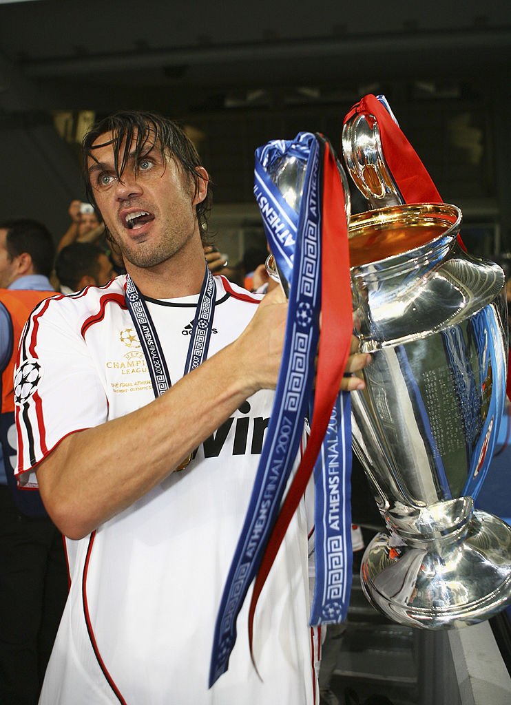 ChampionsLeague's tweet photo. Happy birthday, AC Milan legend &amp; five-time #UCL winner Paolo Maldini! https://t.co/G6AZSpE5y7