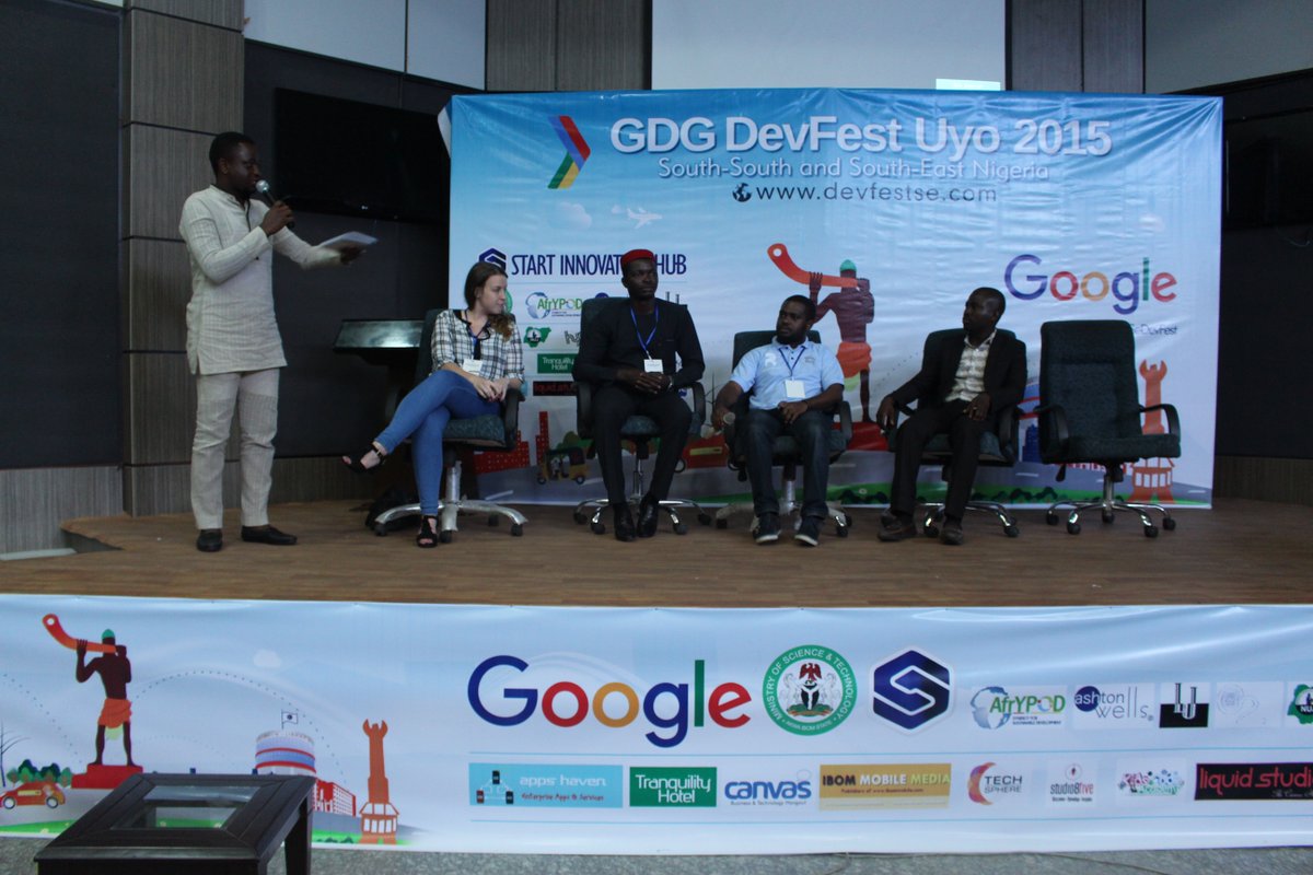 AfrYPoD's tweet image. #DevFest2015: We supported this event in Uyo, Nigeria. 
Young people are leading ICT development in Africa @donlaz4u