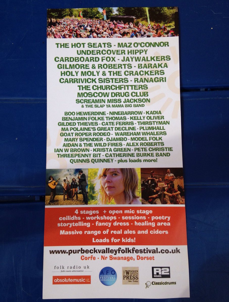 Thank you Folk on the Quay! Enjoyed our sets and made loads of new friends. Next one on the coast is <a href="/PurbeckFolk/">Purbeck Valley Folk Festival</a>!