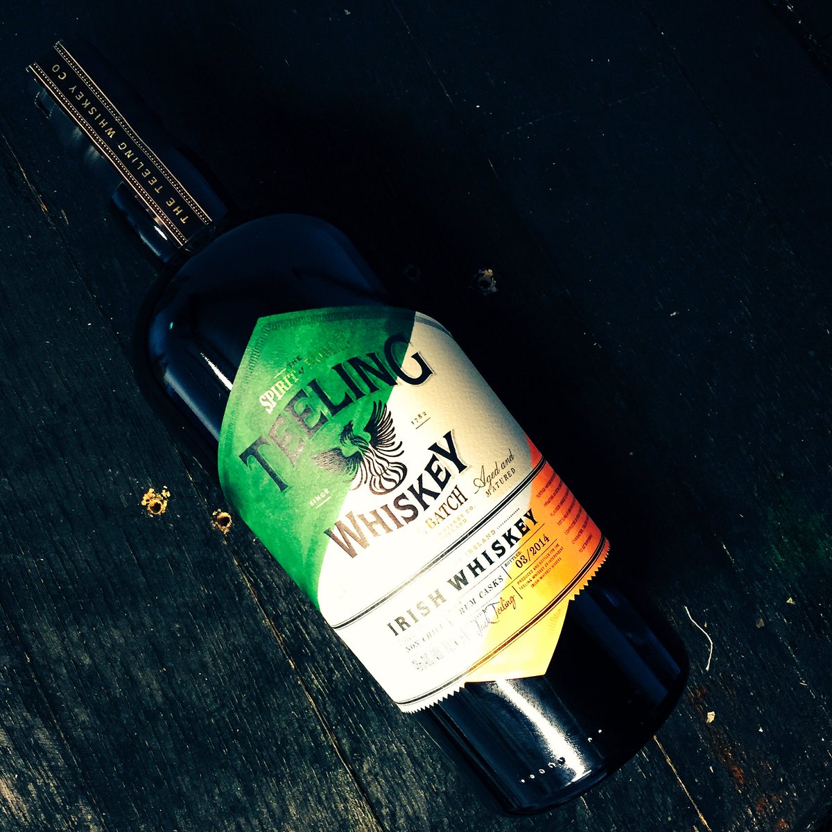 TeelingWhiskey's tweet photo. We've gone all green, white &amp; orange for the day that's in it,WE BELIEVE!#COYBIG #IREvFRA #Euros2016 #SpiritofDublin https://t.co/skOEYDj6M6