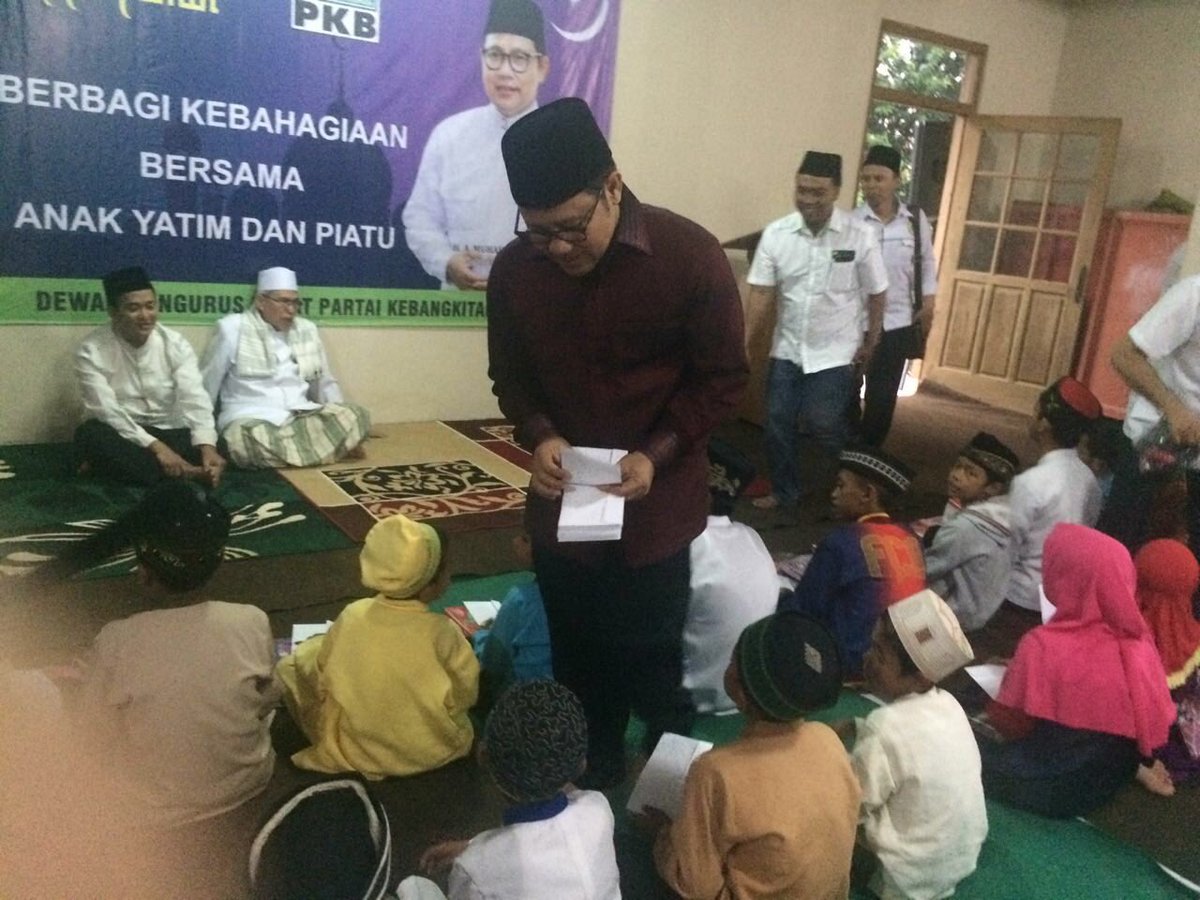 Kepedulian pemimpin merup teladan bagi siapapun utk menebar kebaikan, meraih keberkahan, <a href="/cakiminpkb/">Cak Imin</a>, taqobballlah