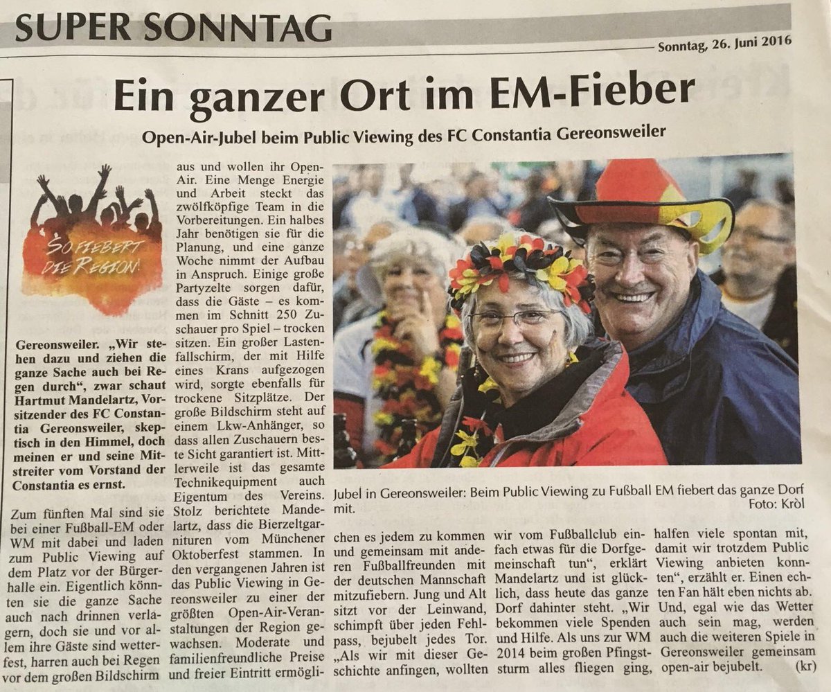 Ein ganzer Ort steht Kopf und heute um 18 Uhr geht es weiter. Einlass ist um 17 Uhr. #Freifunk