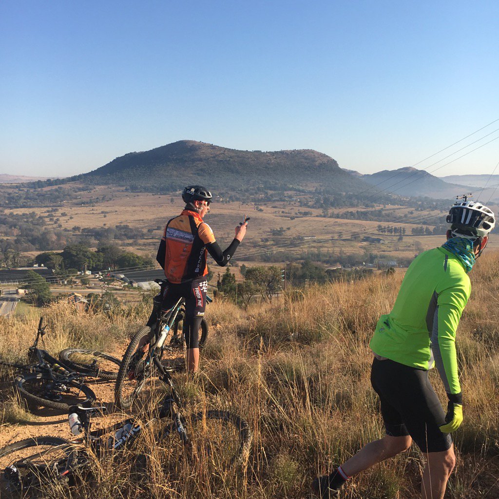 Had a quick visit to Chicken Hill with the <a href="/MeloVeloCycle/">Mellow Velo Cycles</a> group. Mixed reactions 😜😂