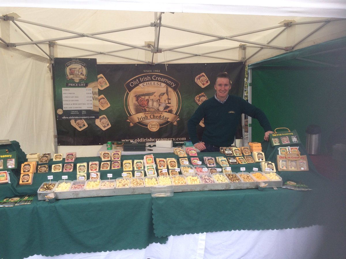 At enniscorthy food fair today 😃