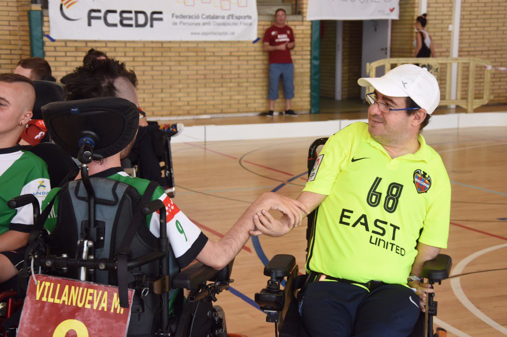LevanteMasclets's tweet photo. Fin del partido. Gana CP Alcobendas. Levante UD Masclets queda 4º en el Campeonato de España de Clubes Powerchair. https://t.co/mjHMxzOXiG