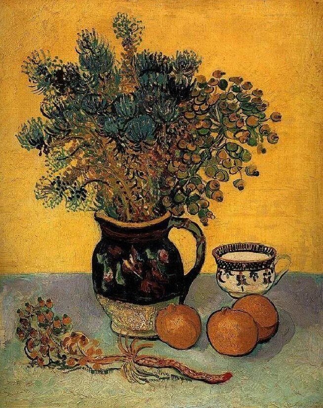 APriviter's tweet photo. Vincent van Gogh 
Vaso life majolica1888
#DonneInArte #DonneStillLife 
@alecoscino @rosellina46 @RosamariaNoia https://t.co/ZEpXVVKxX4