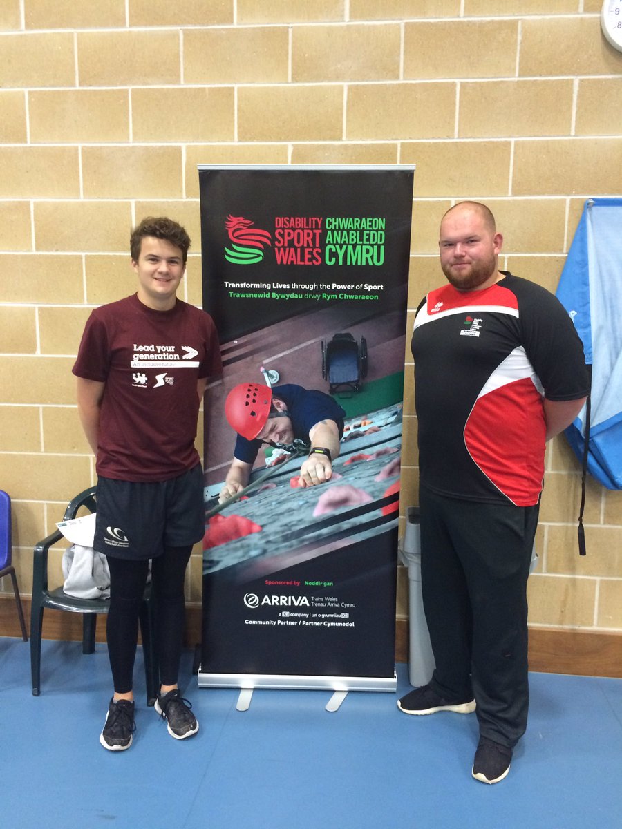We're here at the Haverfordwest Disability Sports Festival with <a href="/dsw_news/">Disability Sport Wales</a>!  😀