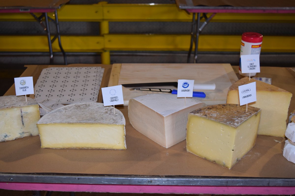 cheesemonger's tweet photo. How often do you get to hang out with the coolest cheese nerds: https://t.co/Y8MsVWeH0R #CMINYC https://t.co/G7jTXK9DRd