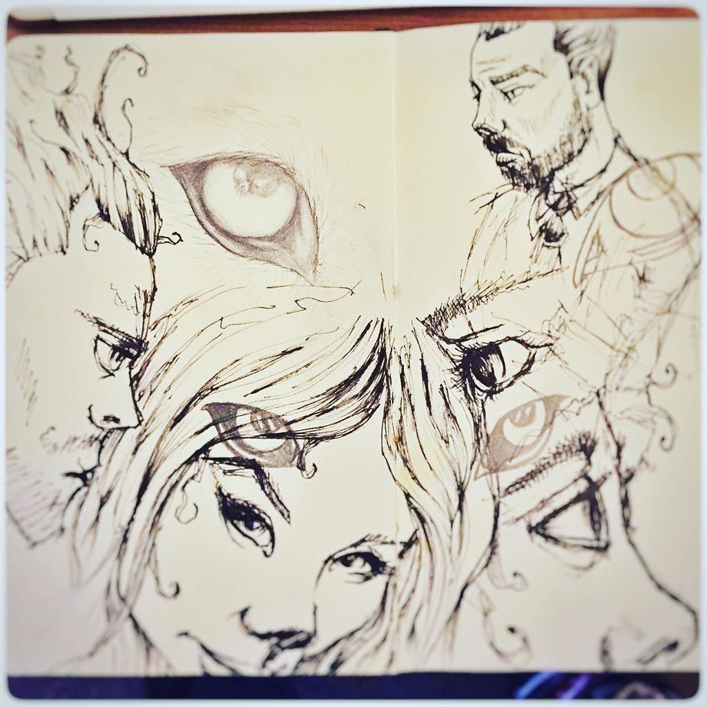 DavidMerta's tweet image. #sketchbook #doodles #fineliner #eyes #drawing #portrait #profile ift.tt/28UkVPH