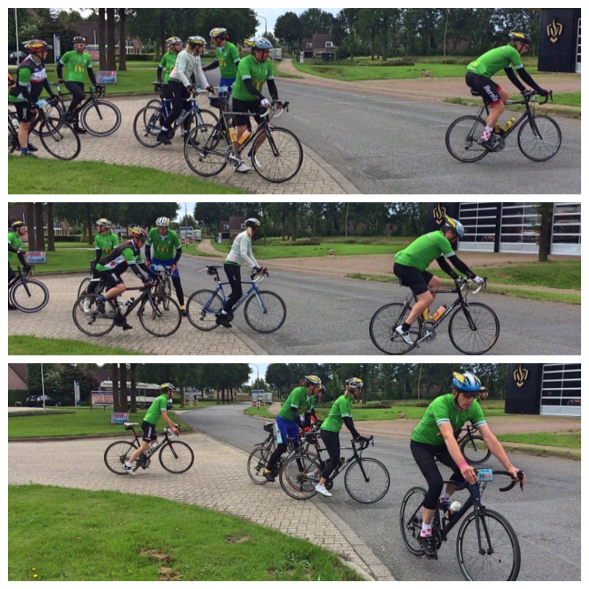 Metathese's tweet photo. Vertrek voor de laatste 60 km. @TeamHeroix @Kinderfonds #homeride2016 https://t.co/PcjQkxz4AQ