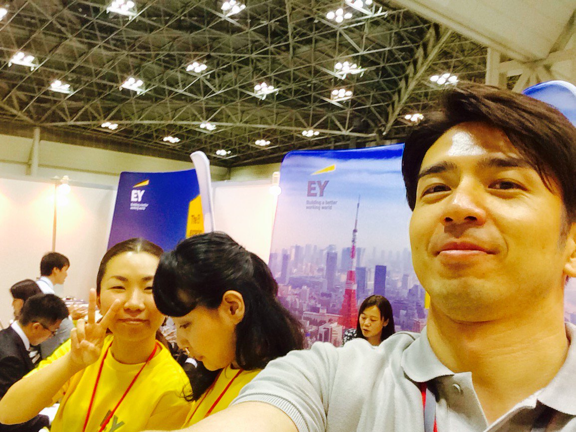 GO_EYJapan's tweet photo. Thanks everyone for coming to #EYJapan booth! It was a success!! #EY #CareerForum #キャリアフォーラム #campusrecruiting #BBWW https://t.co/5hmNxJrhDc