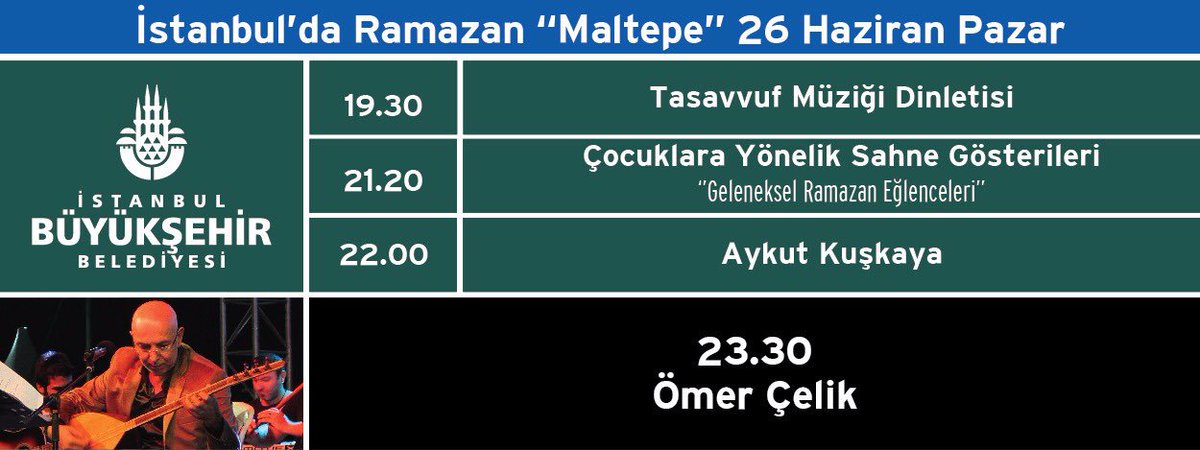 istanbulbld's tweet photo. "İstanbul'da Ramazan"

Maltepe Sahili'ndeki etkinliklerde bu akşam...
https://t.co/iDW08k5qcW https://t.co/neLjyZhKbj
