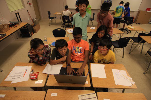 Showing the our campers around android studio.
#spreadingthelove