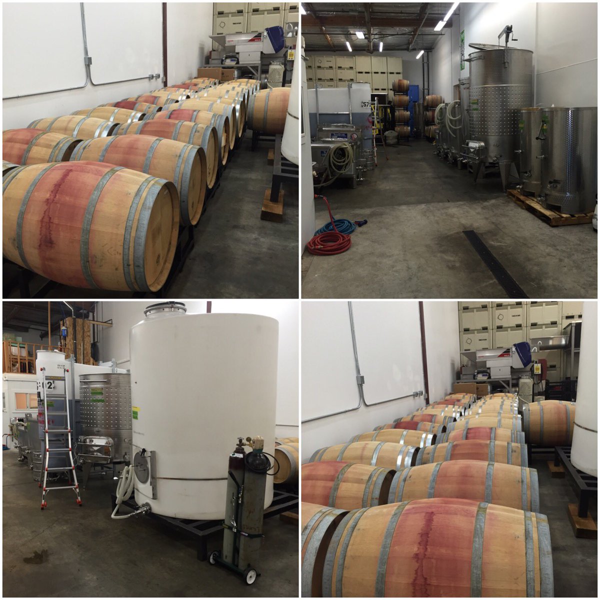 Getting ready to bottle! #makingwine #wine #threeofcupswinery