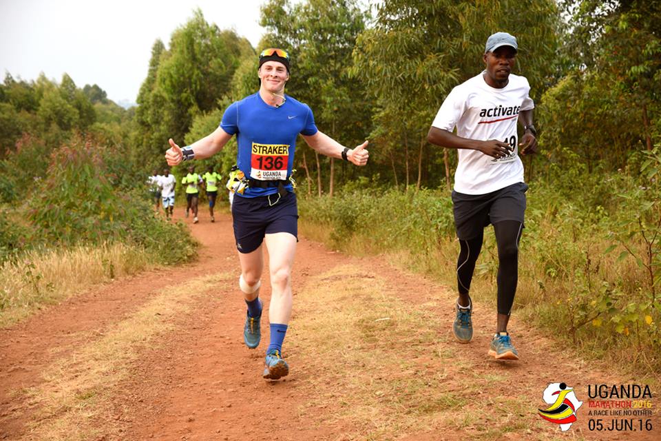 AlexQ9's tweet photo. No Time for posing for photos at 5km mark in 21km Race! https://t.co/EUl35u6wAE