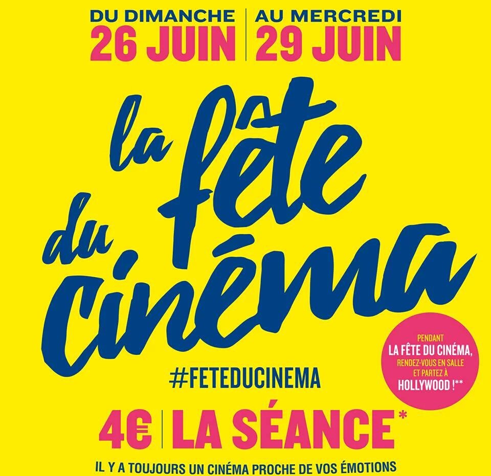 Après la victoire des Bleus, envie d'un film ? Profitez de séances à 4 euros pendant 4 jours ! #feteducinema