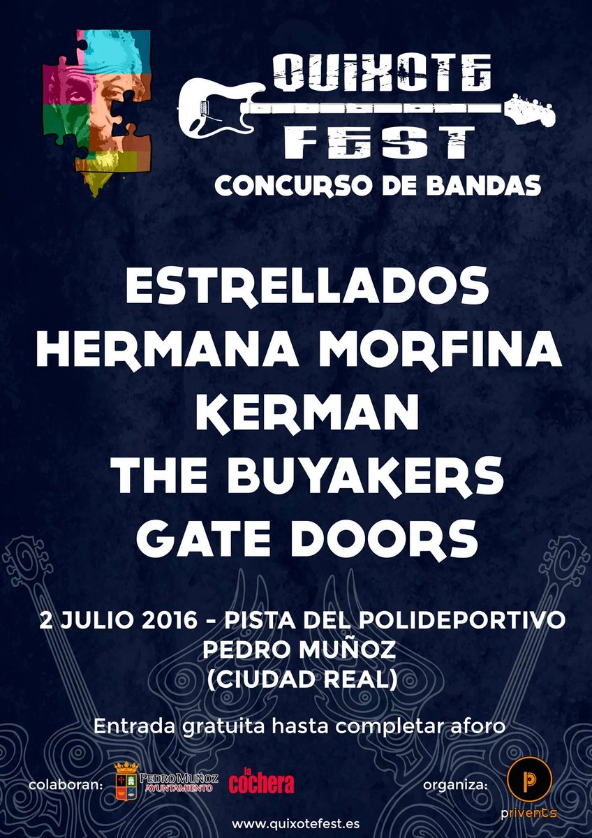 GateDoors_'s tweet photo. Tenemos plaza para luchar por el #QuixoteFest Vendréis a darlo todo con nosotros el día 2? https://t.co/dipLhJliRI