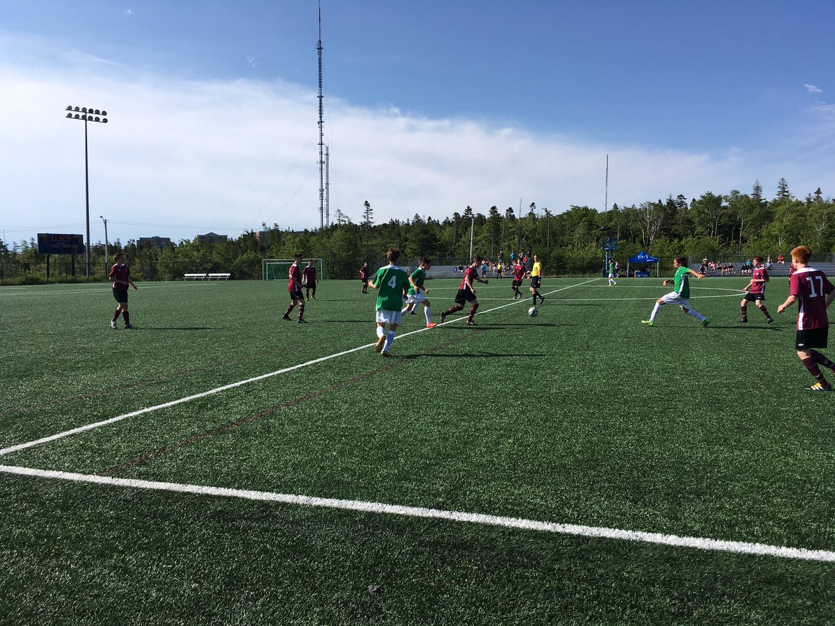 MSquareyPT's tweet photo. Covering soccer for the AM @SoccerNS #Atlantics2016 #sportphysio https://t.co/Qs8nTzDfRK