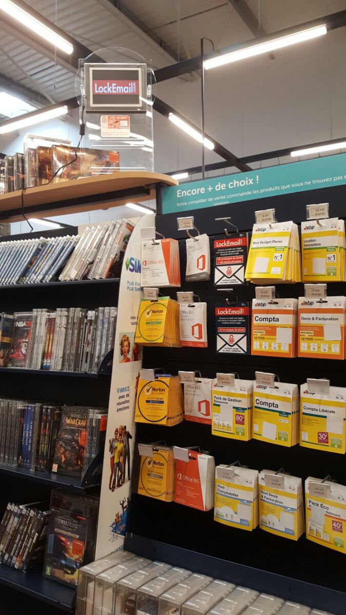 LockEmail's tweet photo. LockEmail vient d'arriver chez Cultura ! https://t.co/ZDf6xE3BpR