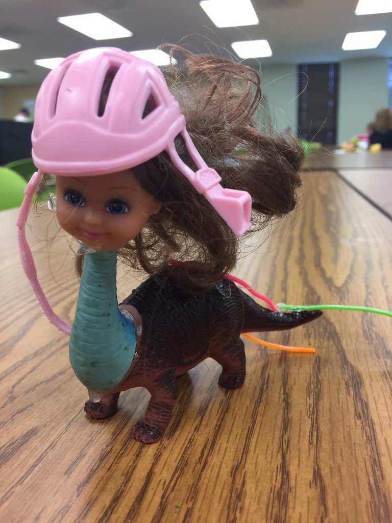 tinkrlab's tweet image. Come #ToyHack with us today from 12-5pm. Just $10 per child. #makers #makerspace #stemeducation #edtech