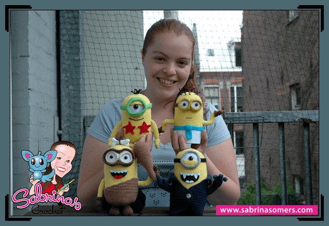 SabrinasCrochet's tweet photo. I finished an new pattern: a minion who loves to build pyramids! ;) https://t.co/3XnJbYRUTa #minion #amigurumi https://t.co/EkBDdxGyRT