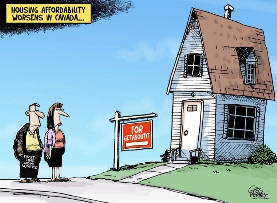 TorontoStar's tweet photo. Today's editorial cartoon is 'Housing affordability' by Greg Perry.
#realestate #editorial… https://t.co/dpDTv2XzDU https://t.co/tctwkzwwR1