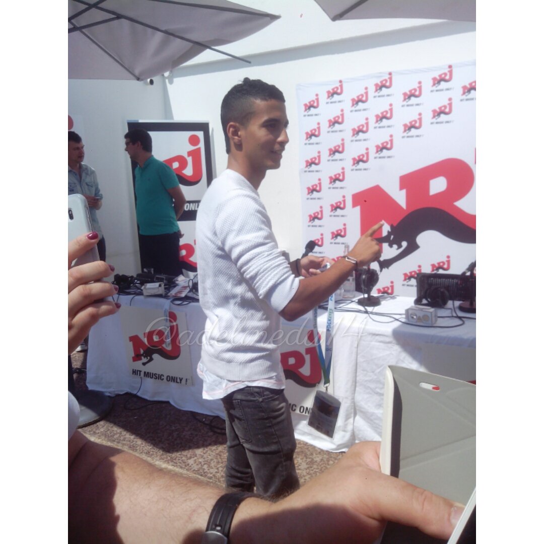 adbrtn_'s tweet photo. @SoufMusic au #RivaBellaFestival et #EmissionNRJ 😍💟 https://t.co/xgapiNn7Ah