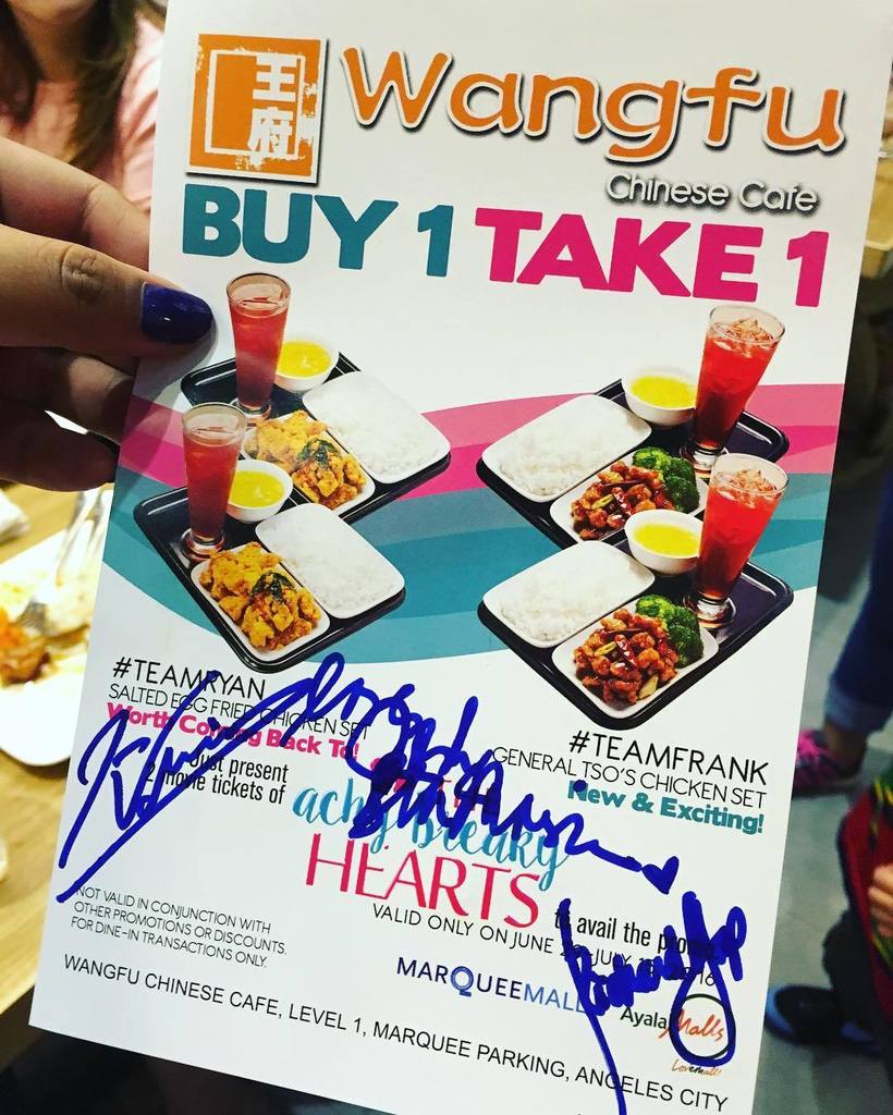 Just present 2 movie tickets of #theachybreakyhearts to avail of our Buy 1 Take 1 promo! #TeamChinoy ka ba or #Team…