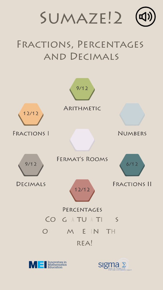 Adam_SmithMaths's tweet photo. SUMAZE 2 more than accessible for GCSE,available on android and iPhone/pad. Some lovely problems #mathschat https://t.co/BjWBamfnHu