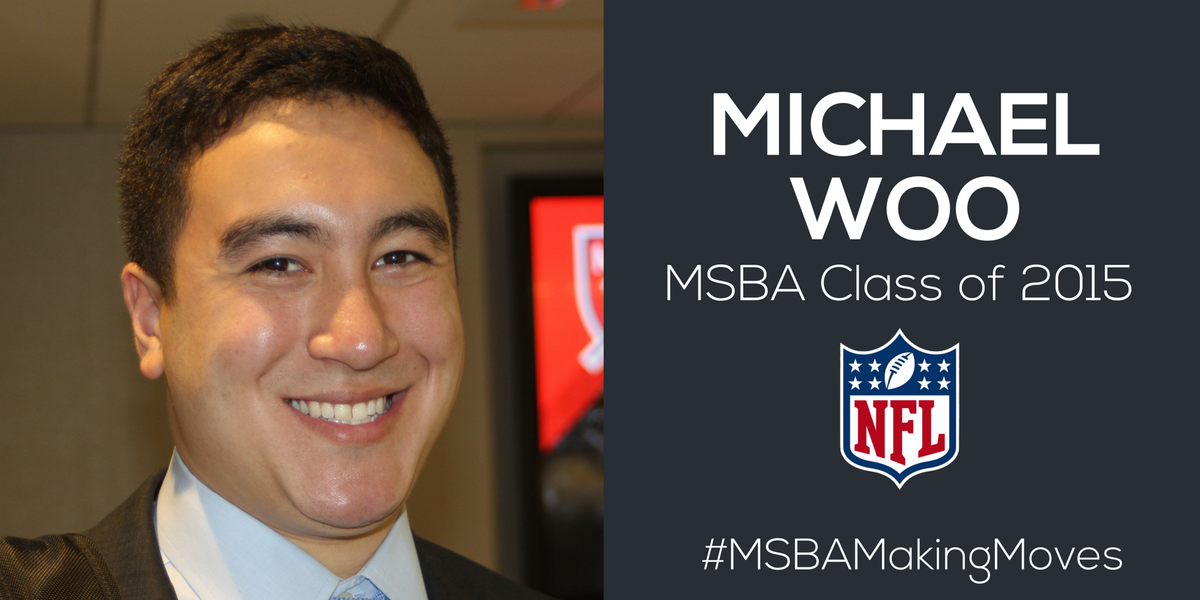 goMSBA's tweet photo. Congrats to #MSBA15 alum @WooLetTheDogOut on his new job with the @NFL! #MSBAMakingMoves https://t.co/5H51rW8TTg