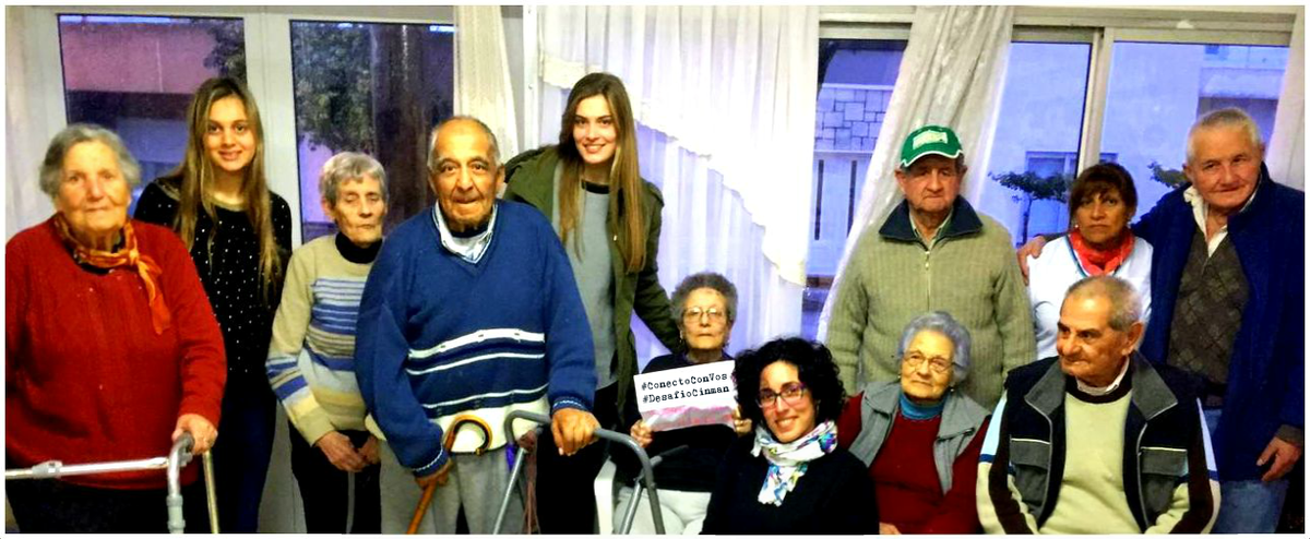 Metamorflosis's tweet image. @todonoticias #EsteFinde #ConectoConVos nos sumamos al
#DesafioCinman en el #HogarSantaTeresaDeCalcuta de Leones