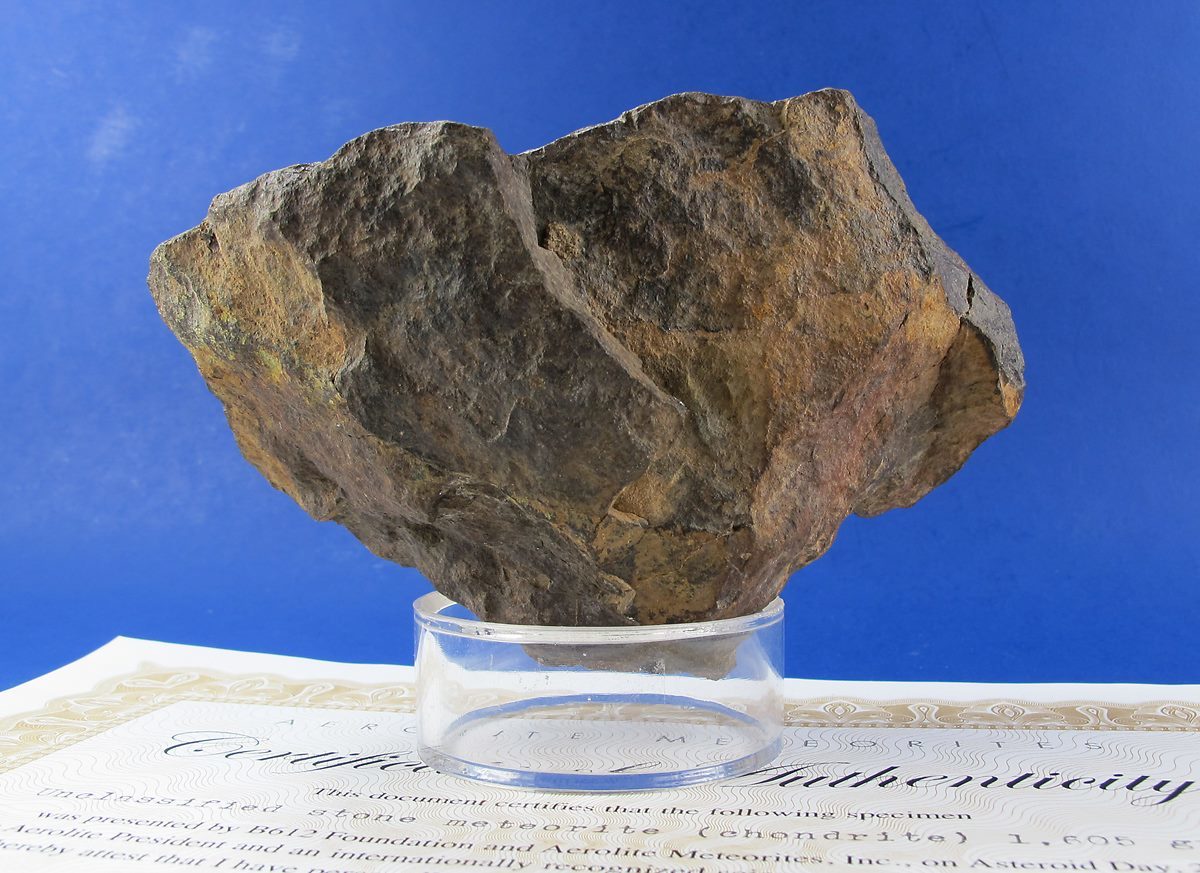 b612foundation's tweet photo. .@MeteoriteMen will give this amazing meteorite away at our @AsteroidDay event on 6/30
Info: https://t.co/GIlxORC4ri https://t.co/GzvkTfcyA1