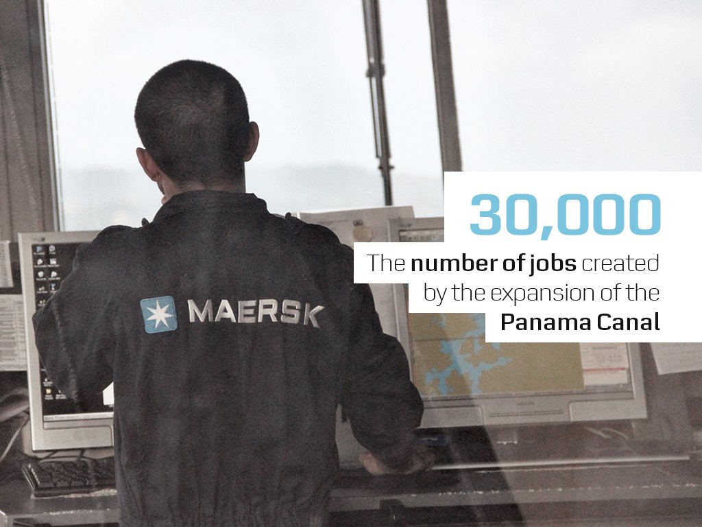 Investing in #infrastructure like the #PanamaCanal helps lift people out of poverty: mrsk.co/_4ways