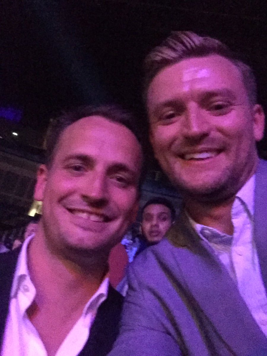 campo1986's tweet photo. Selfie with the best looking Sauerland brother @SauerlandBros https://t.co/BgcMreXT0R